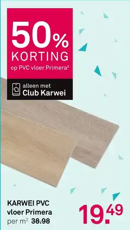 Karwei KARWEI PVC vloer Primera aanbieding