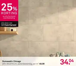 Karwei Dumawall+ Chicago aanbieding