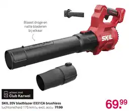 Karwei SKIL 20V bladblazer 0331CA brushless aanbieding