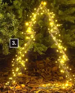 Karwei Luca Lighting tuinsteker kerstboom Garden D'light aanbieding