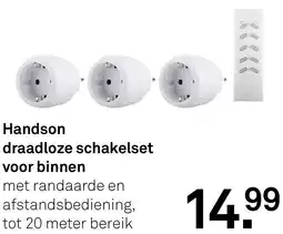 Karwei Handson draadloze schakelset voor binnen aanbieding