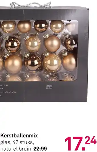 Karwei Kerstballenmix aanbieding