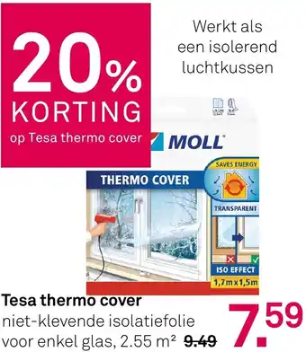 Karwei Tesa thermo cover aanbieding