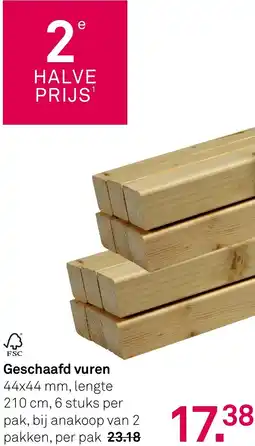 Karwei Geschaafd vuren aanbieding