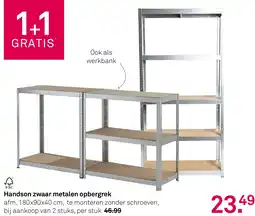 Karwei Handson zwaar metalen opbergrek aanbieding