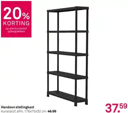 Karwei Handson stellingkast aanbieding