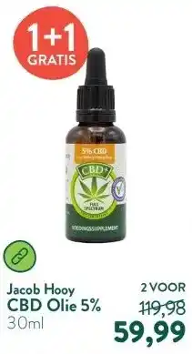 Holland & Barrett CBD Olie 5% aanbieding