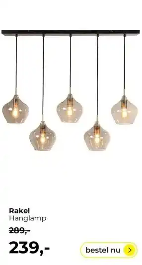 Lampidee Rakel aanbieding
