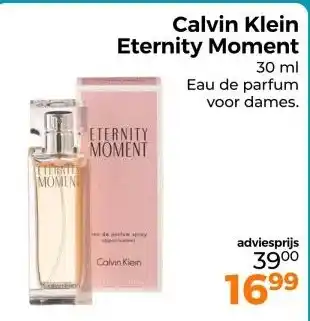 Trekpleister Calvin Klein Eternity Moment aanbieding