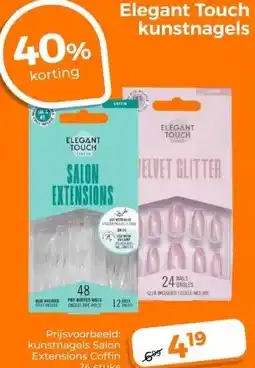 Trekpleister Elegant Touch kunstnagels aanbieding
