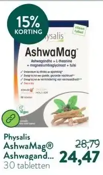 Holland & Barrett AshwaMag® Ashwagandha + Tulsi aanbieding