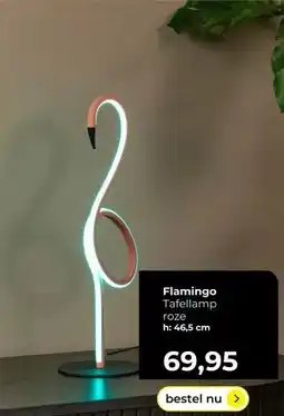 Lampidee Flamingo aanbieding