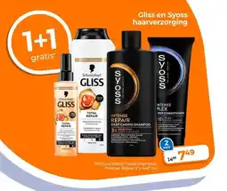 Trekpleister Gliss en Syoss haarverzorging aanbieding