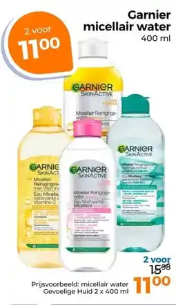 Trekpleister Garnier micellair water aanbieding
