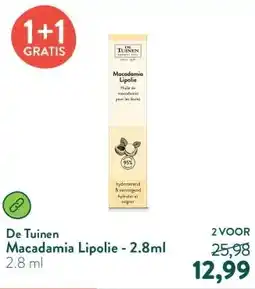 Holland & Barrett Macadamia Lipolie - 2.8ml aanbieding