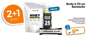 Trekpleister Body & Fit en Barebells aanbieding
