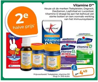 Trekpleister Vitamine D aanbieding