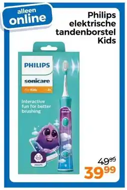Trekpleister Philips elektrische tandenborstel Kids aanbieding