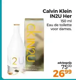 Trekpleister Calvin Klein IN2U Her aanbieding