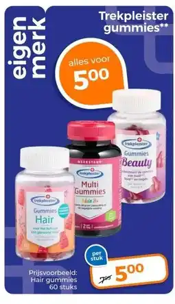 Trekpleister Trekpleister gummies aanbieding