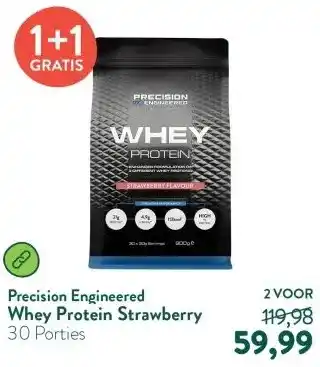Holland & Barrett Whey Protein Strawberry aanbieding