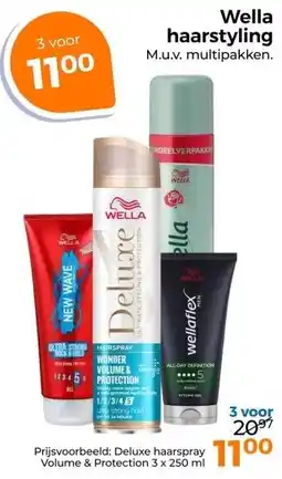 Trekpleister Wella haarstyling aanbieding