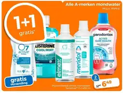 Trekpleister Alle A-merken mondwater aanbieding