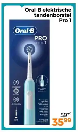 Trekpleister Oral-B elektrische tandenborstel Pro 1 aanbieding