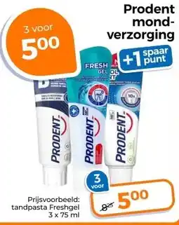 Trekpleister Prodent mond-verzorging aanbieding