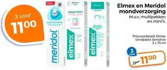 Trekpleister Elmex en Meridol mondverzorging aanbieding