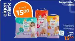 Trekpleister Trekpleister luiers aanbieding