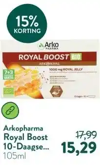 Holland & Barrett Royal Boost 10-Daagse Kuur 7+3 gratis Bio 105ml aanbieding