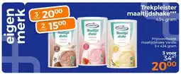 Trekpleister Trekpleister maaltijdshake*** aanbieding