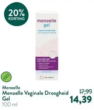 Holland & Barrett Menoelle Vaginale Droogheid Gel aanbieding