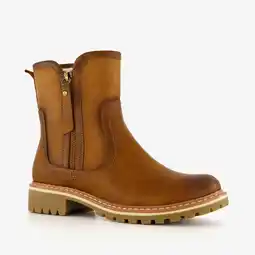 Scapino Blue Box gevoerde dames enkellaarzen bruin aanbieding