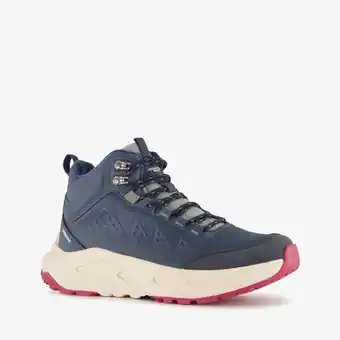 Scapino Mountain Peak hoge dames wandelschoenen blauw cat. A B aanbieding