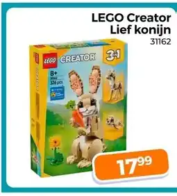 Trekpleister LEGO Creator Lief konijn aanbieding
