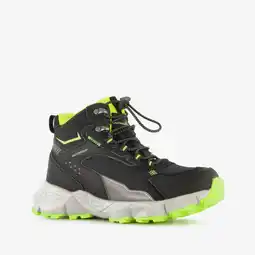 Scapino Mountain Peak hoge jongens wandelschoenen cat. A B zwart groen aanbieding