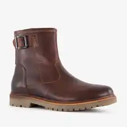 Scapino Output gevoerde leren heren boots bruin aanbieding