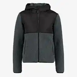Scapino Mountain Peak jongens fleece vest blauw aanbieding