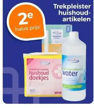 Trekpleister Trekpleister huishoud- artikelen aanbieding