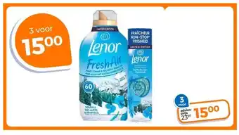 Trekpleister lenor aanbieding
