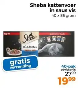 Trekpleister Sheba aanbieding