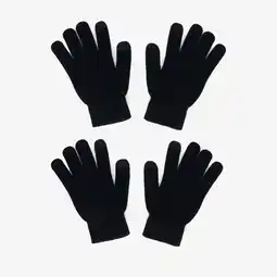 Scapino 2 paar touchscreen handschoenen zwart aanbieding