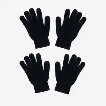 Scapino 2 paar touchscreen handschoenen zwart aanbieding