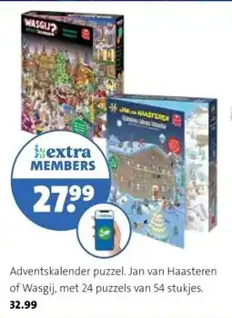 Intratuin Adventskalender puzzel aanbieding