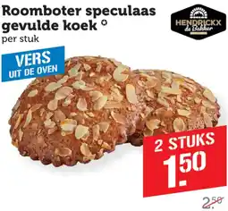 Dagwinkel Roomboter speculaas gevulde koek aanbieding