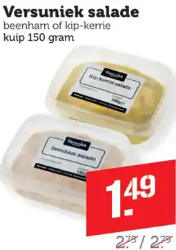 Dagwinkel Versuniek salade aanbieding