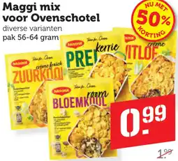 Dagwinkel Maggi mix voor Ovenschotel aanbieding