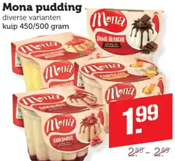 Dagwinkel Mona pudding aanbieding